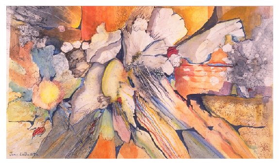 Photo of painting: "Passages"