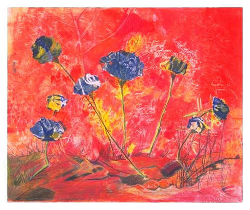 Photo of painting: "Wu Li 4"