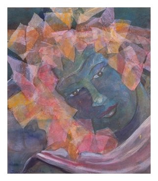 Photo of painting: "Kali"