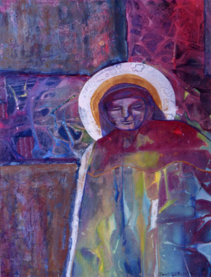 Photo of painting: "Desert Night"